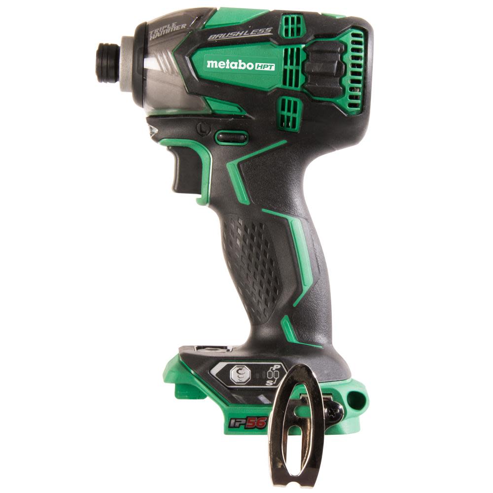 Metabo HPT 18V Li-ion Brushless Triple Hammer Impact Driver (Bare Tool) - Flockneti