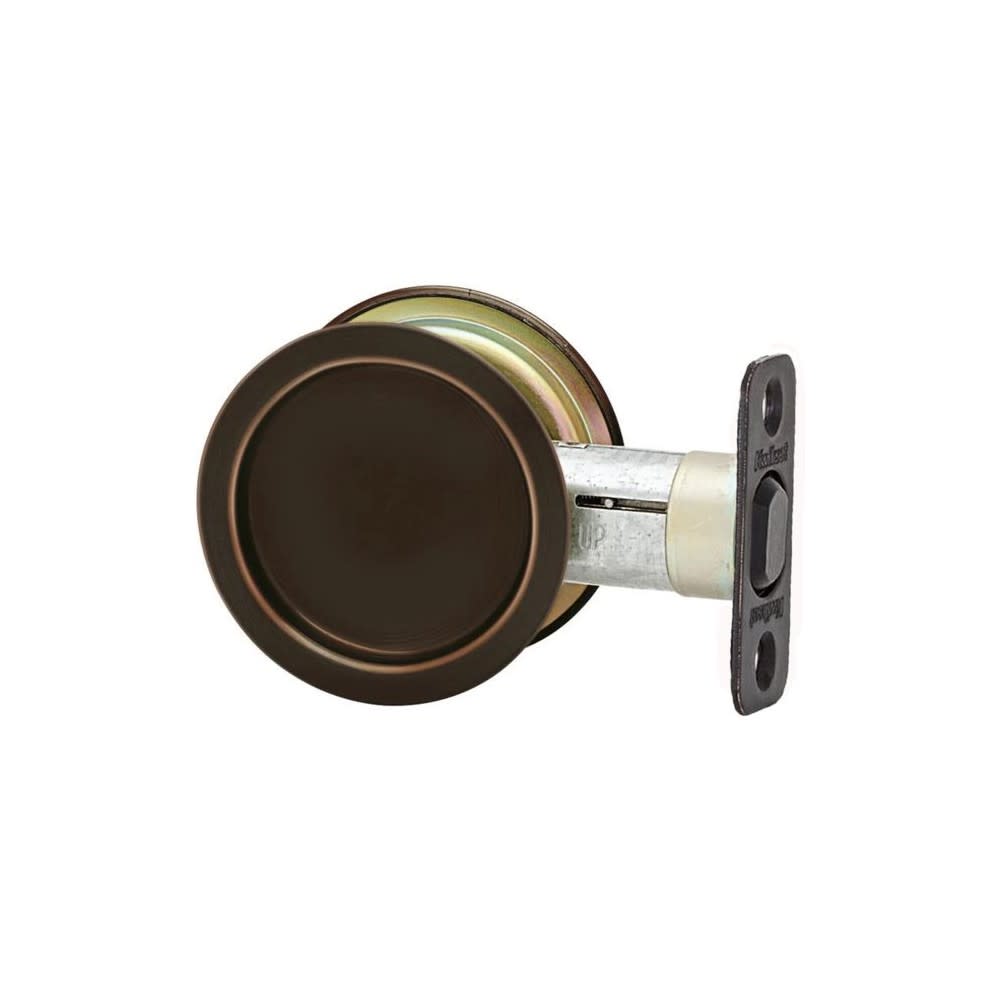 Kwikset Door Lock Oil Rubbed Bronze Indoor Passage Pocket Round - Flockneti