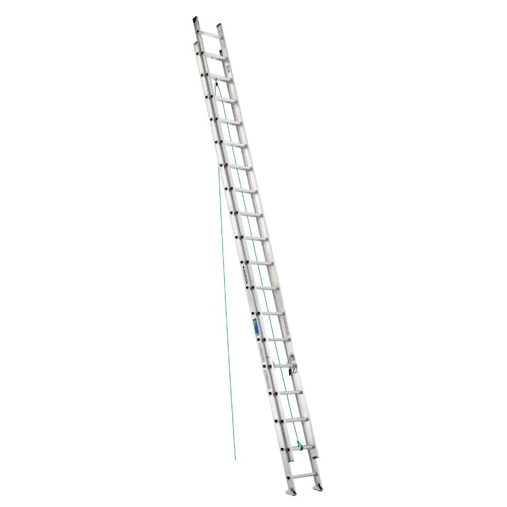 Werner 36 Ft. Type II Aluminum Extension Ladder - Flockneti