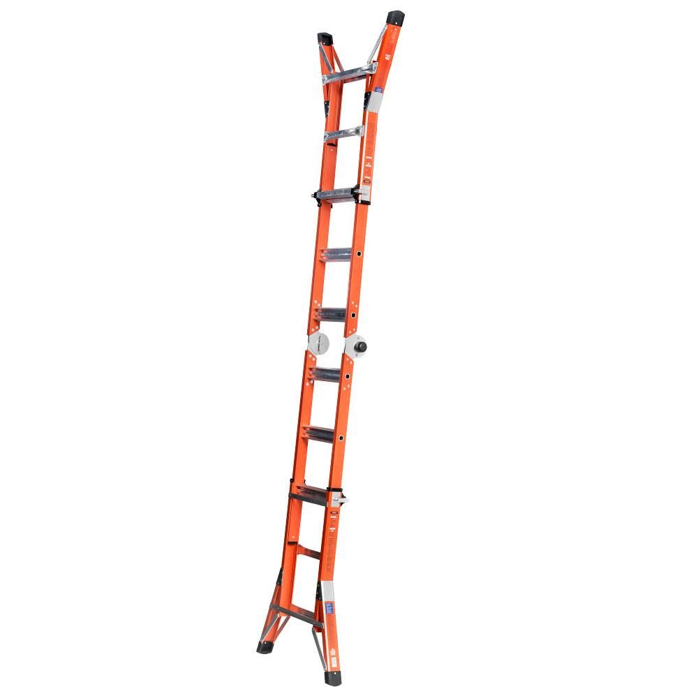 Werner 13′ Fiberglass Multi-Ladder 300lb rated - Flockneti