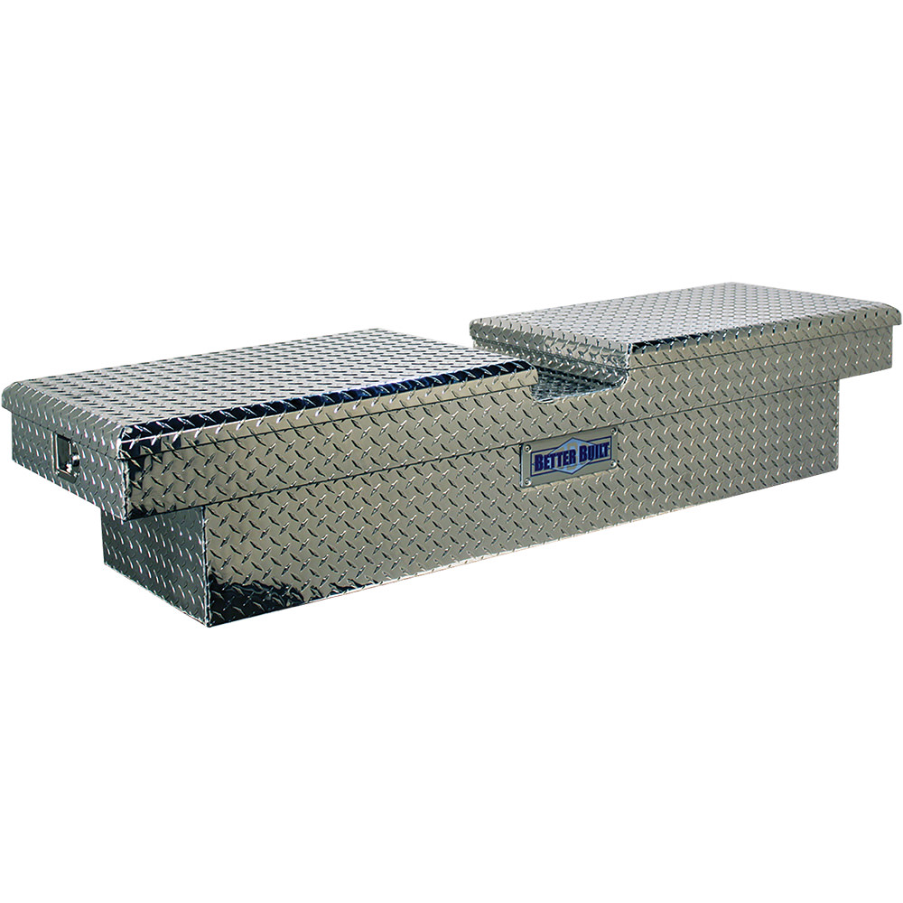 Better Built 71″ Gull Wing Truck Tool Box BRITE ALUMINUM - Flockneti