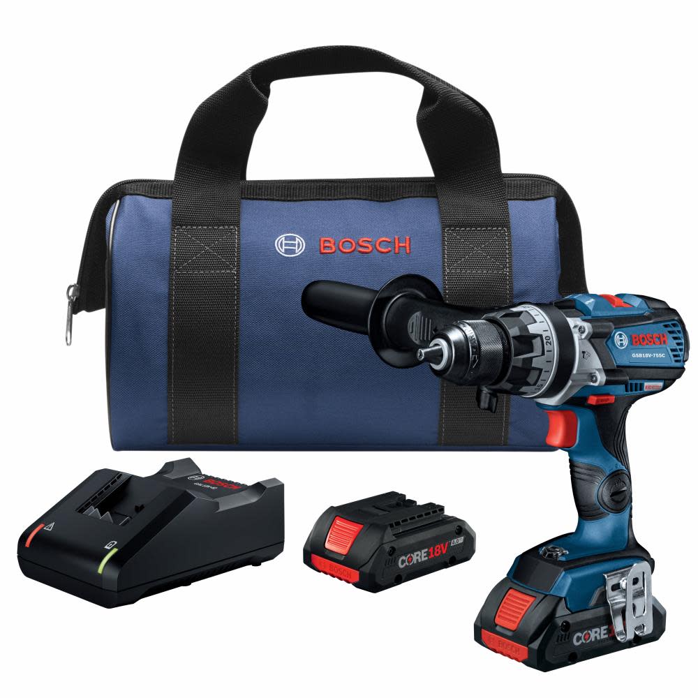 Bosch 18V EC Brute Tough 1/2″ Hammer Drill/Driver Kit - Flockneti