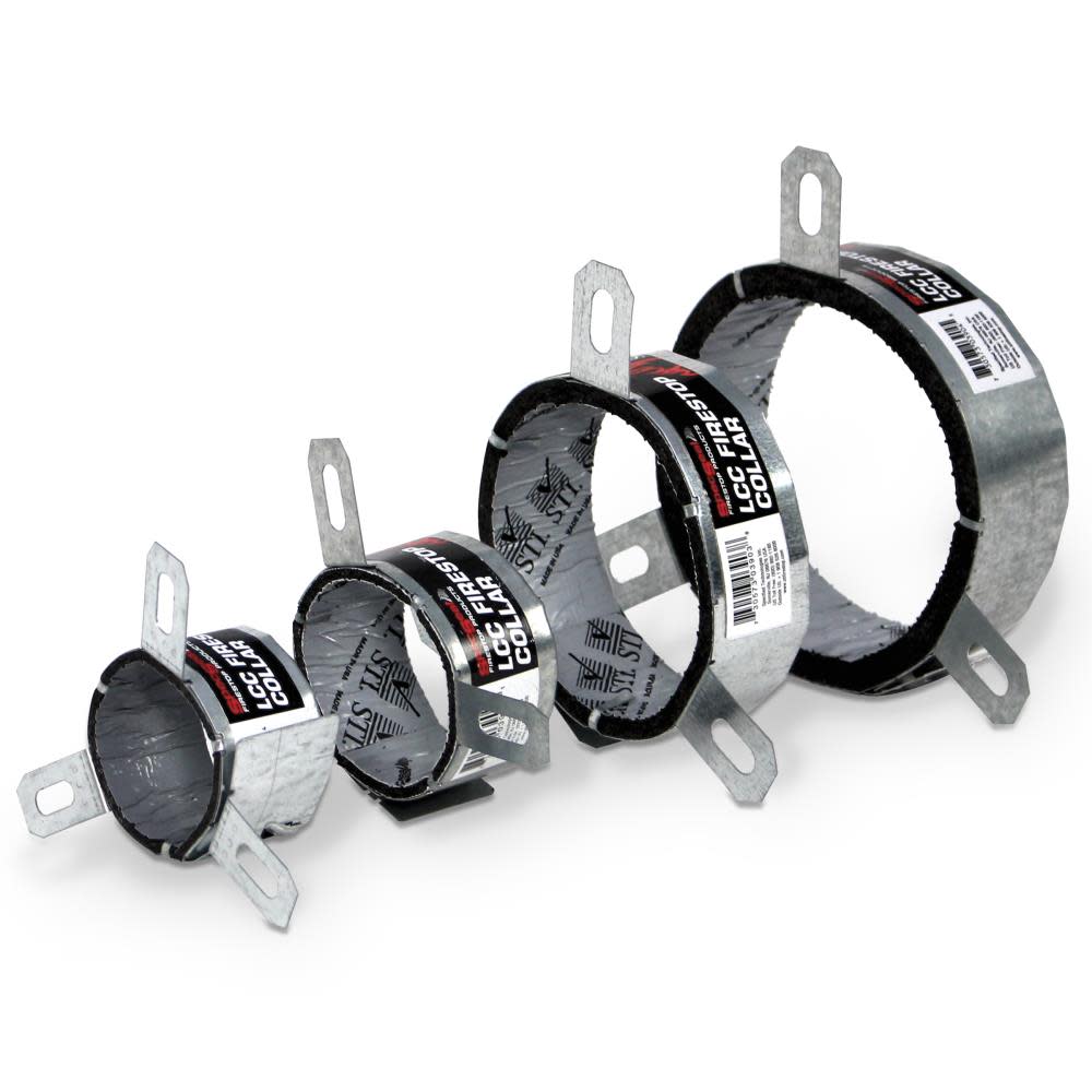 Specified Technologies Inc SpecSeal LCC Intumescent Firestop Collars - Flockneti