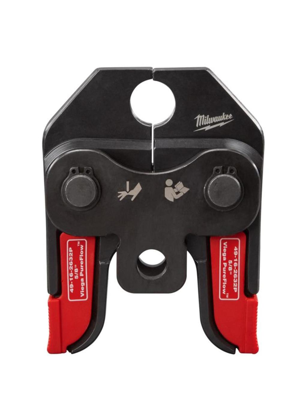 Milwaukee M18 5/8 in. Viega PureFlow Jaw for M18 Short Throw Press Tool - Flockneti