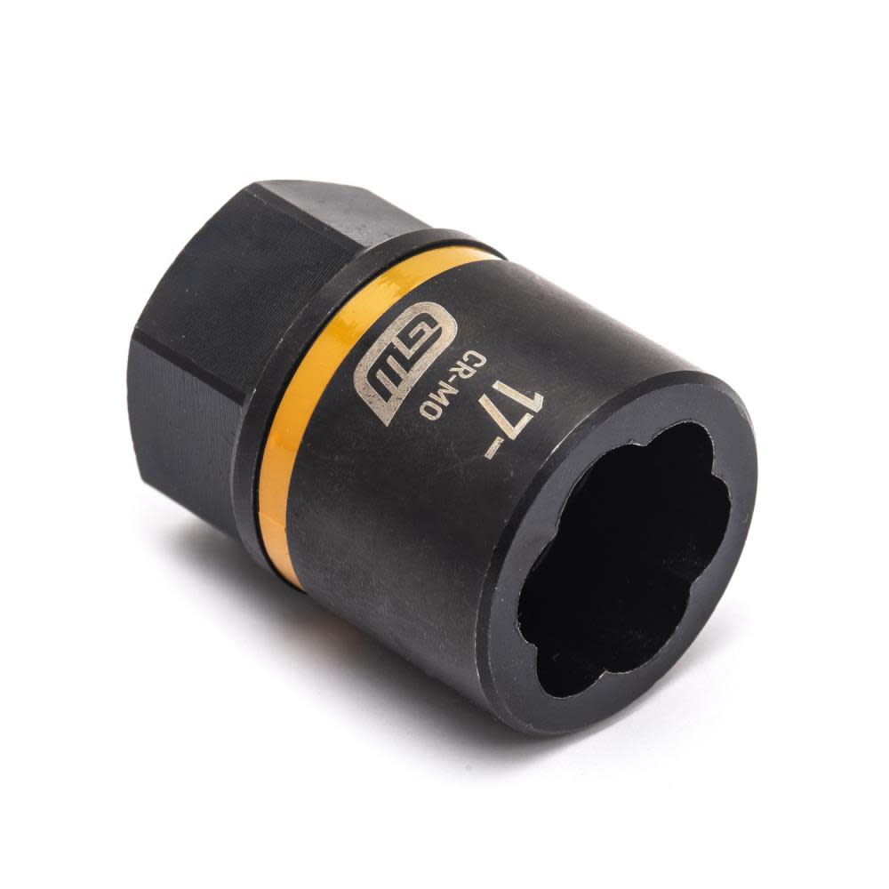 GEARWRENCH 3/8 Drive Bolt biter Impact Extraction Socket 17-mm - Flockneti