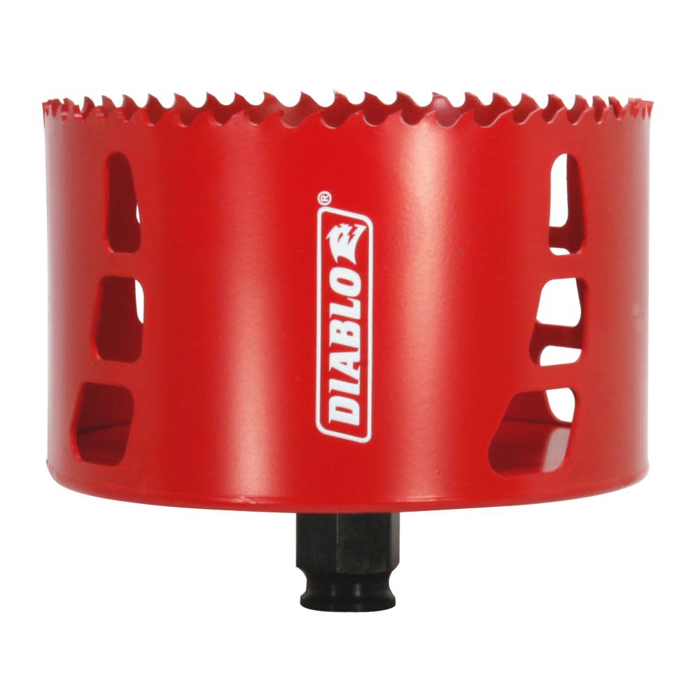 Diablo Tools 4-1/4 in. x 2-3/8 in. High Performance Bi-Metal Hole Saw - Flockneti