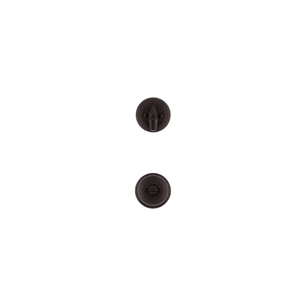 Kwikset Venetian Bronze Juno Door Knob & Single Cylinder Deadbolt Set - Flockneti