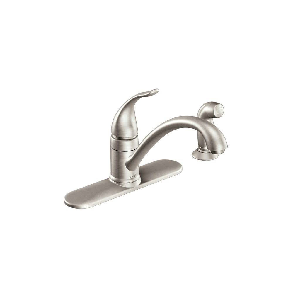 Moen Torrance Kitchen Faucet Spot Resist Stainless Low Arc - Flockneti