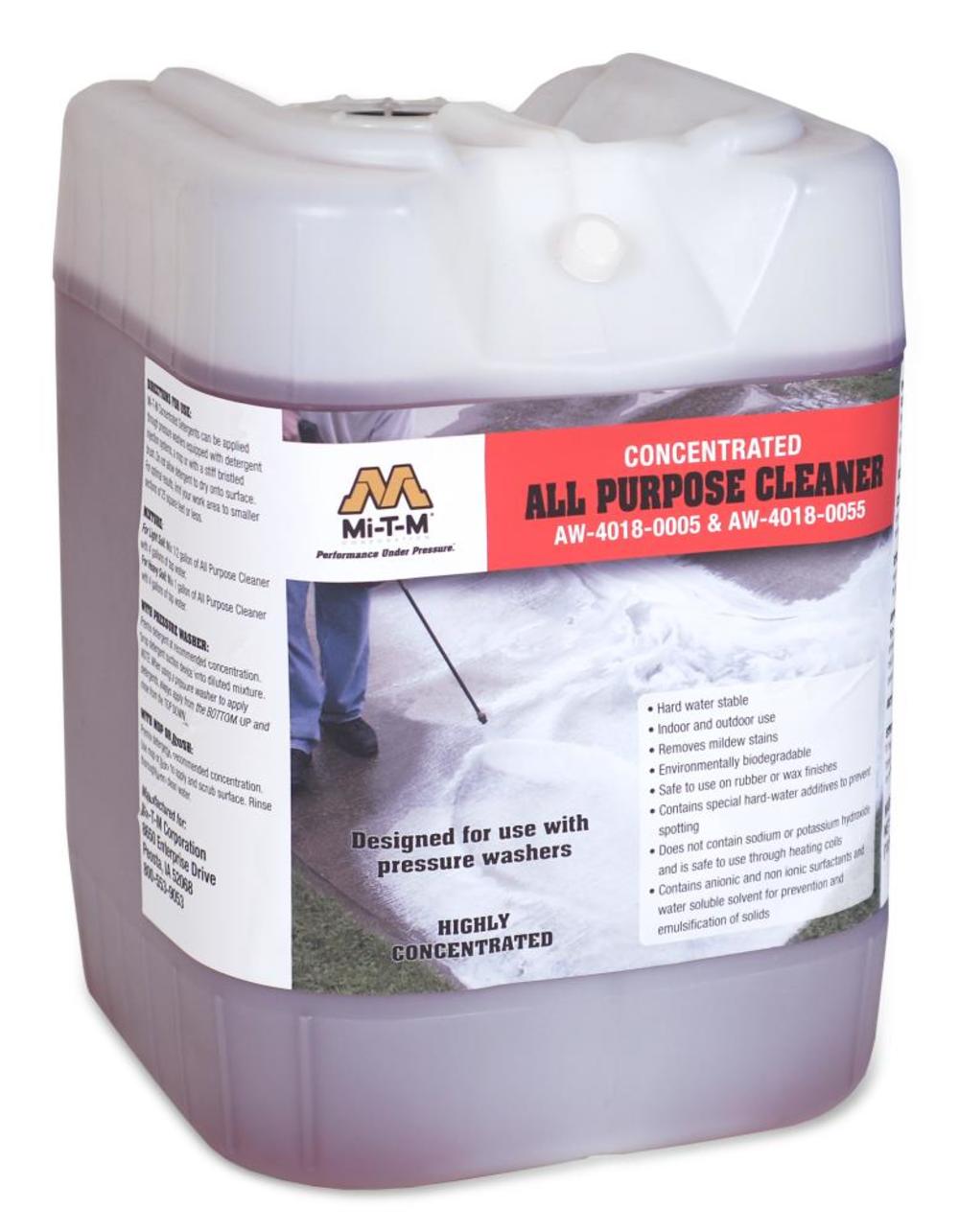 Mi T M 5 Gallon All Purpose Cleaner Designed for use with Pressure Washers - Flockneti