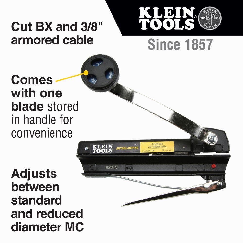 Klein Tools BX and Armored Cable Cutter - Flockneti