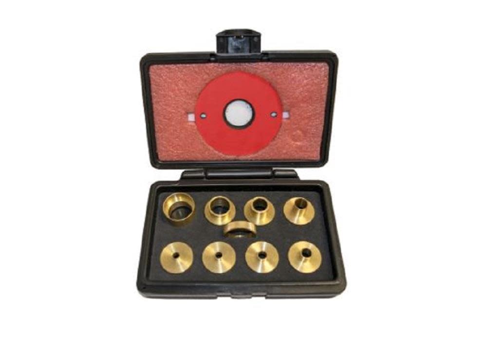 Sawstop 9 Pc. Brass Precision Template Guide Set - Flockneti
