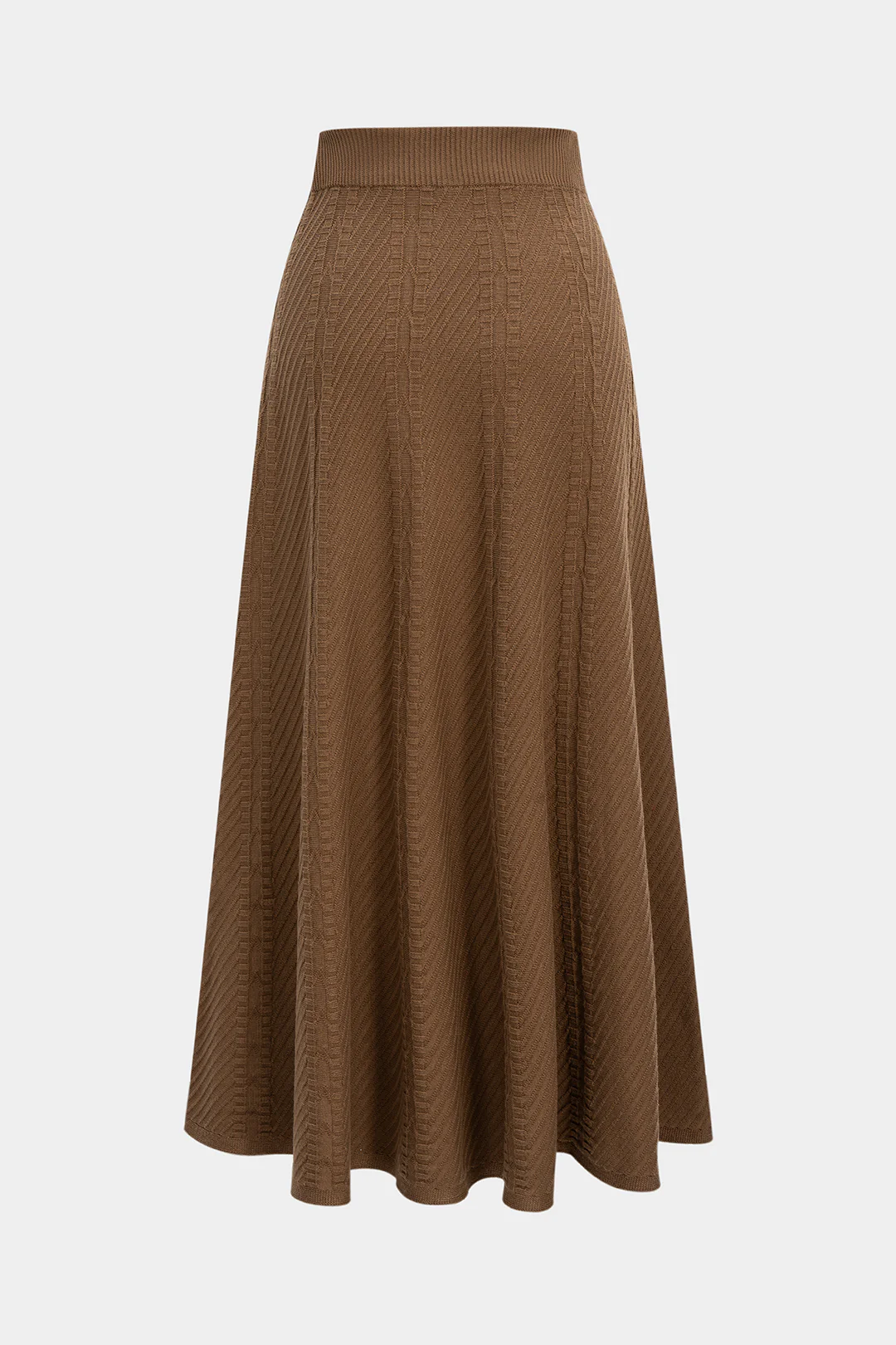 Knit High Waist Skirt - Flockneti