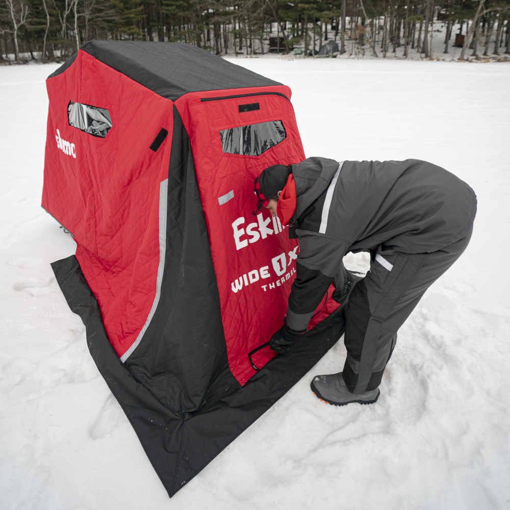 Eskimo Wide 1 Thermal XR Ice Fishing House Portable - Flockneti