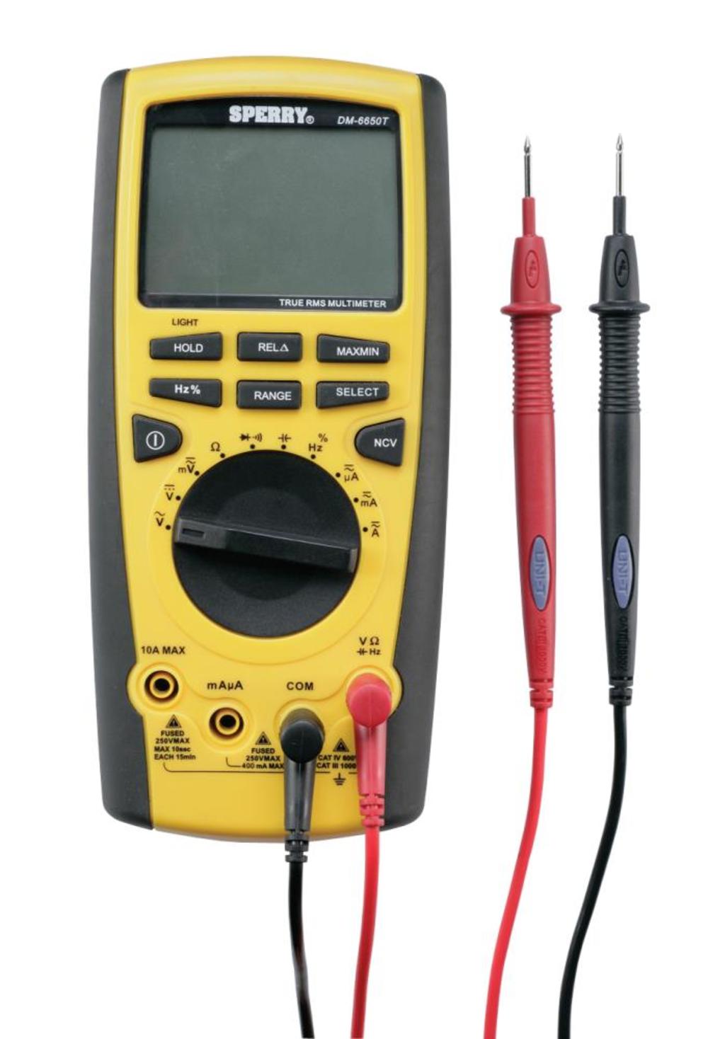 Sperry Instruments True RMS Digital Multimeter 10 Function 10 Auto Range - Flockneti