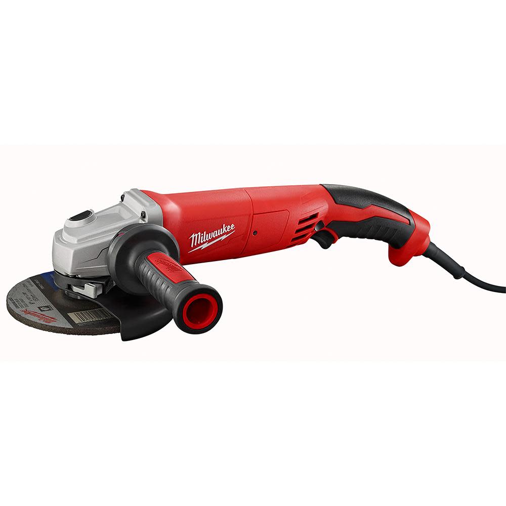 Milwaukee 13 Amp 5 In. Small Angle Grinder Trigger Grip No-Lock - Flockneti