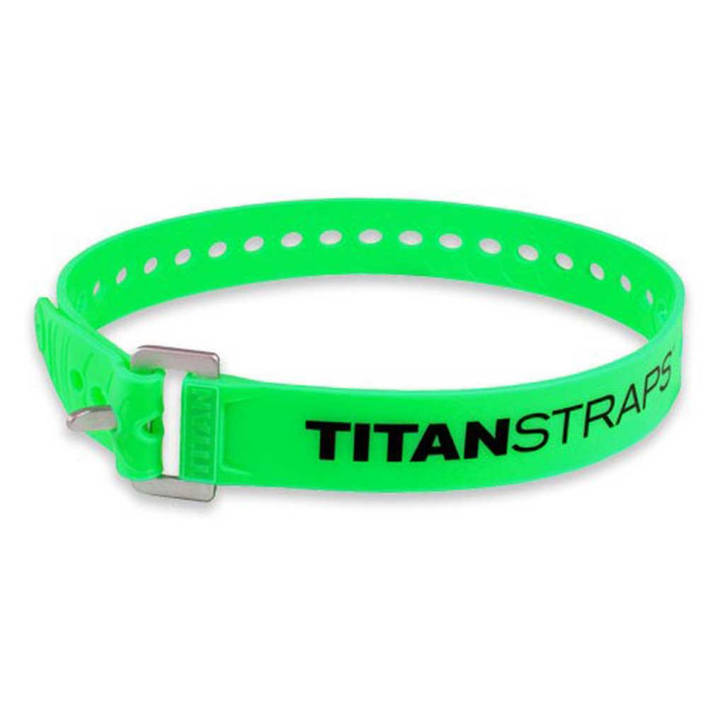 Titan Straps 25 In./64 Cm Green Industrial Strap - Flockneti