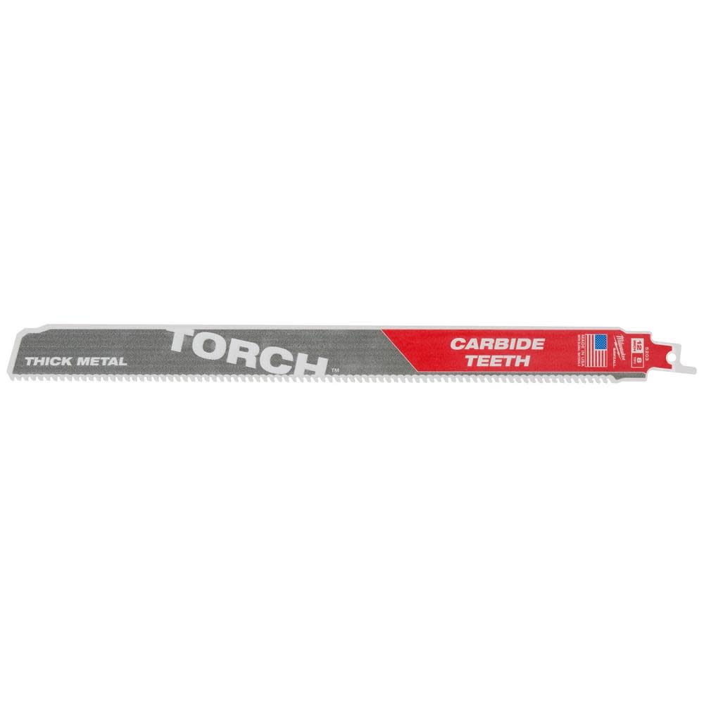 Milwaukee 12″ 7TPI The TORCH with Carbide Teeth 5PK - Flockneti
