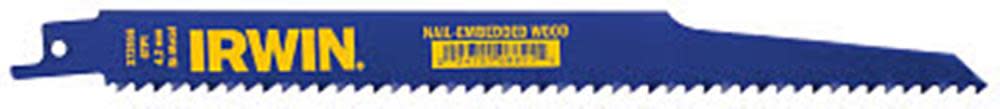 Irwin 9 In. x 0.050 In. 6 TPI Reciprocating Saw Blade 5 pk. - Flockneti
