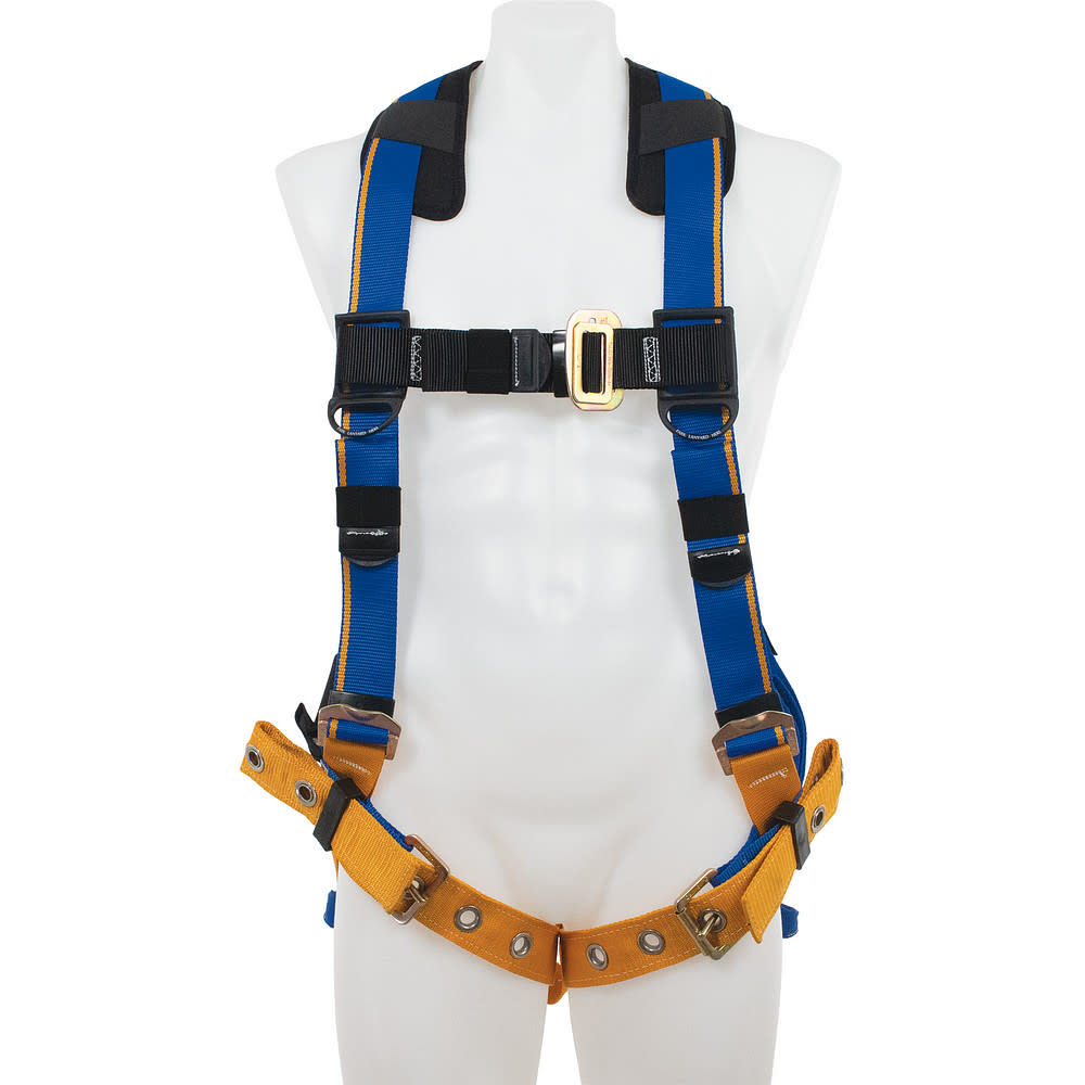 Werner Blue Armor Standard (Back D-Ring) Harness (XXL) - Flockneti