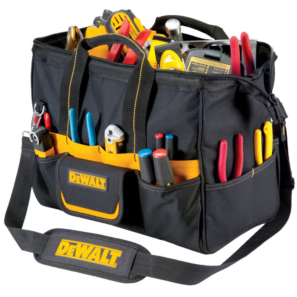 DEWALT 16″ Tradesman’s Tool Bag - Flockneti