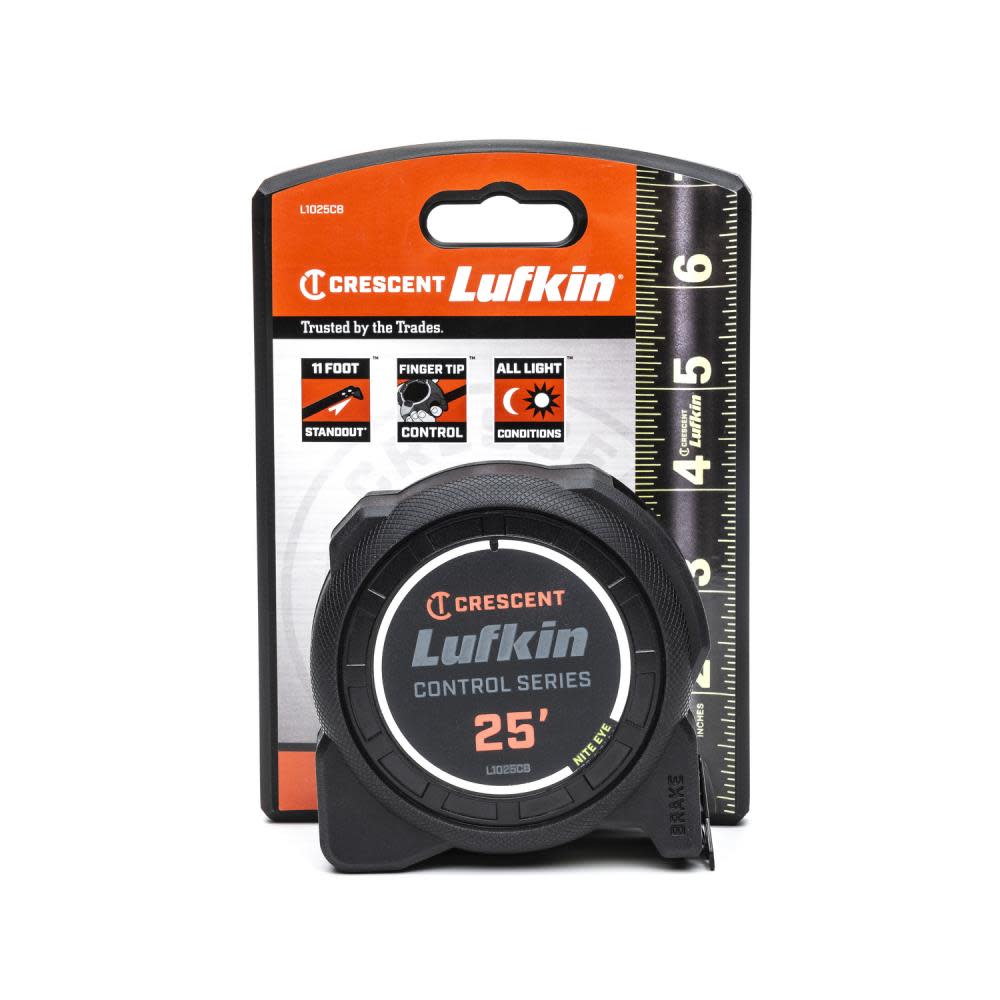 Crescent Lufkin 1 3/16″ x 25′ Tape Measure - Flockneti