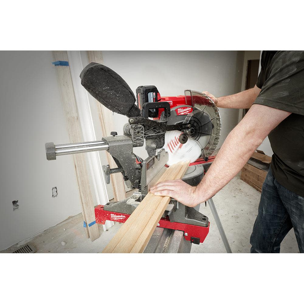 Milwaukee M18 FUEL 12″ Dual Bevel Sliding Compound Miter Saw Reconditioned - Flockneti