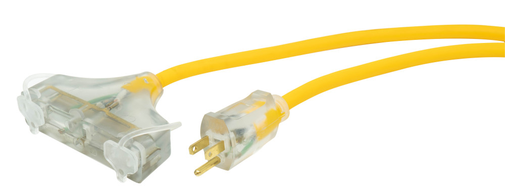 Southwire Cold Weather 3 Outlet Extension Cord 50′ 12/3 - Flockneti