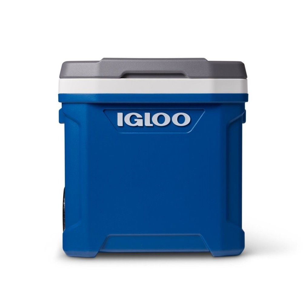 Igloo Latitude 60 Roller Hard Cooler Indigo Blue/Meteorite 60qt - Flockneti