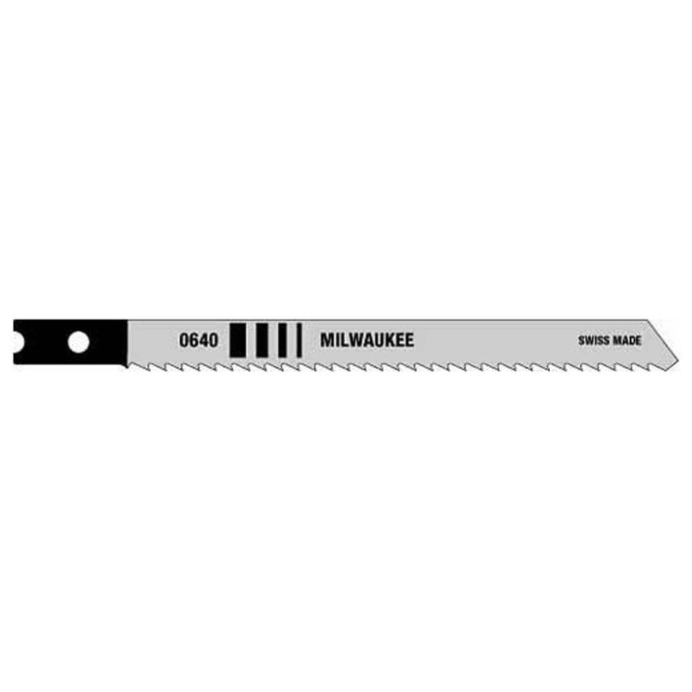 Milwaukee 4 in. 10 TPI High Carbon Steel Jig Saw Blade 5PK - Flockneti