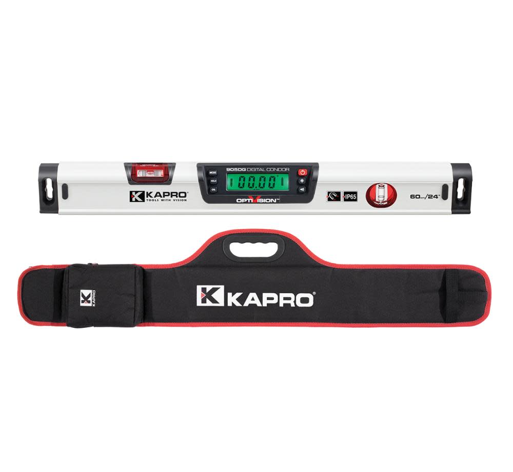 Kapro Optivision IP65 Digital Level with Case 24″ - Flockneti