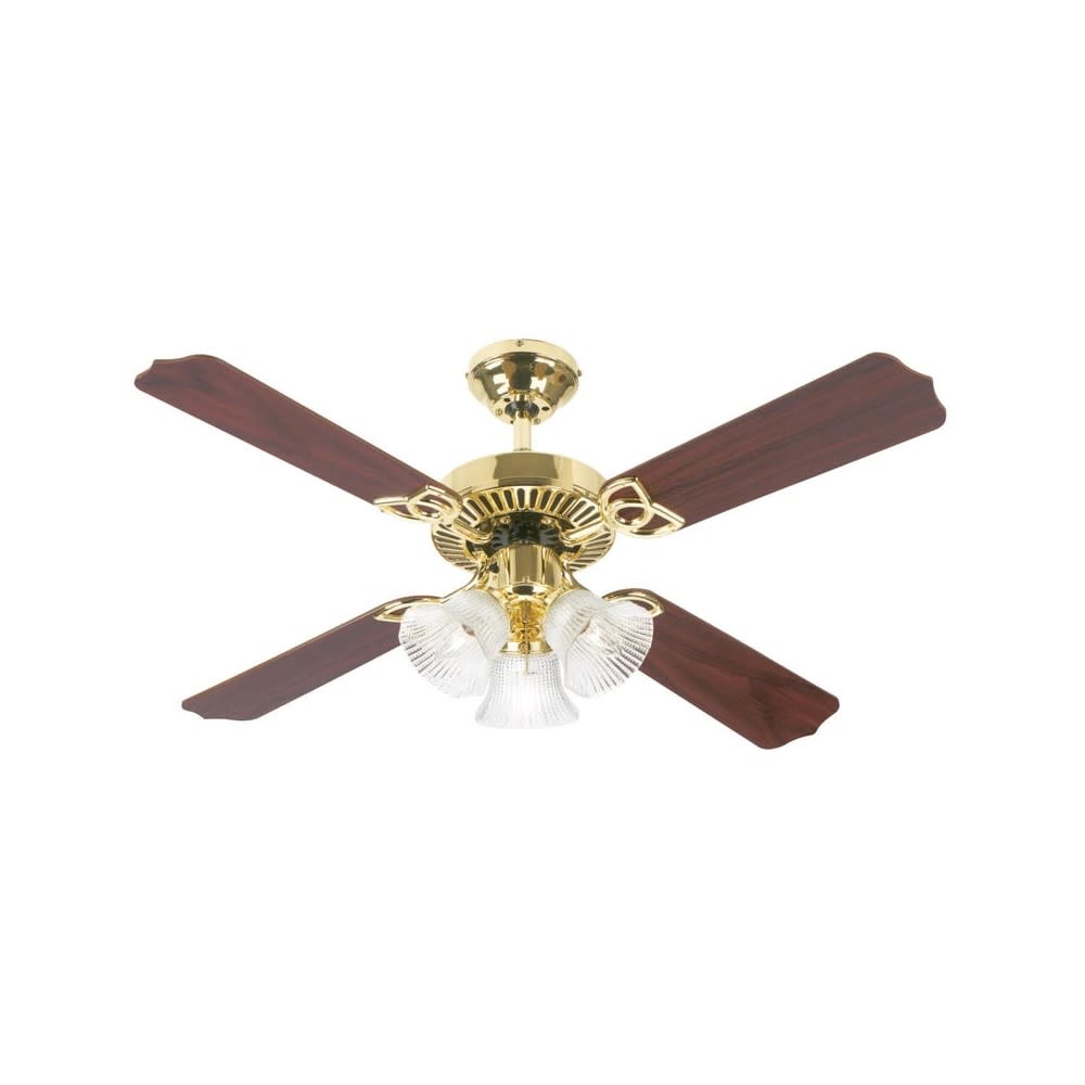 Westinghouse 42″ Crusader Brass Indoor Ceiling Fan - Flockneti