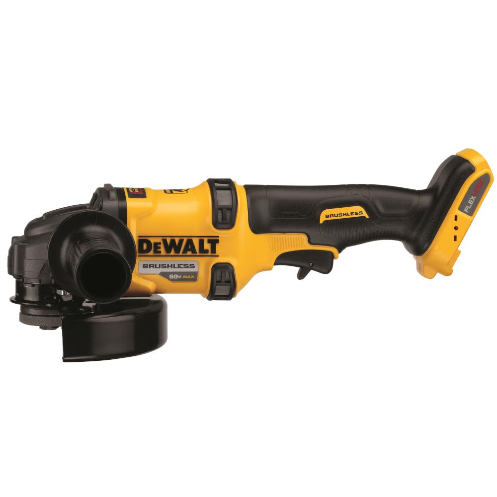 DEWALT FLEXVOLT 60V MAX* 4-1/2In to 6In Grinder with Kickback Brake (Tool Only) - Flockneti