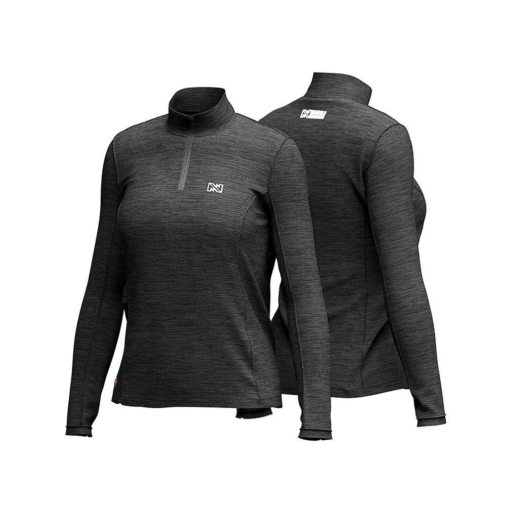 Mobile Warming Ion Heated Shirt 7.4 Volt Womens Black XS - Flockneti