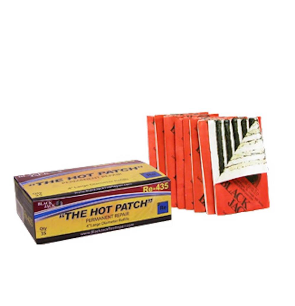 Black Jack Tire Repair Tire Repair Refills – 4 In. Large Diameter – Box of 35 - Flockneti