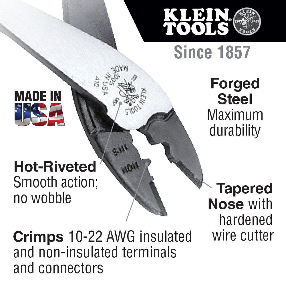 Klein Tools Crimping and Cutting Tool - Flockneti