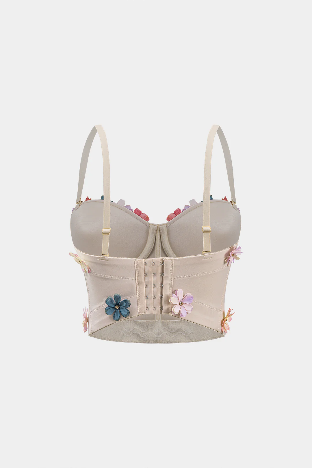 3D Embroidery Slip Cami Top - Flockneti