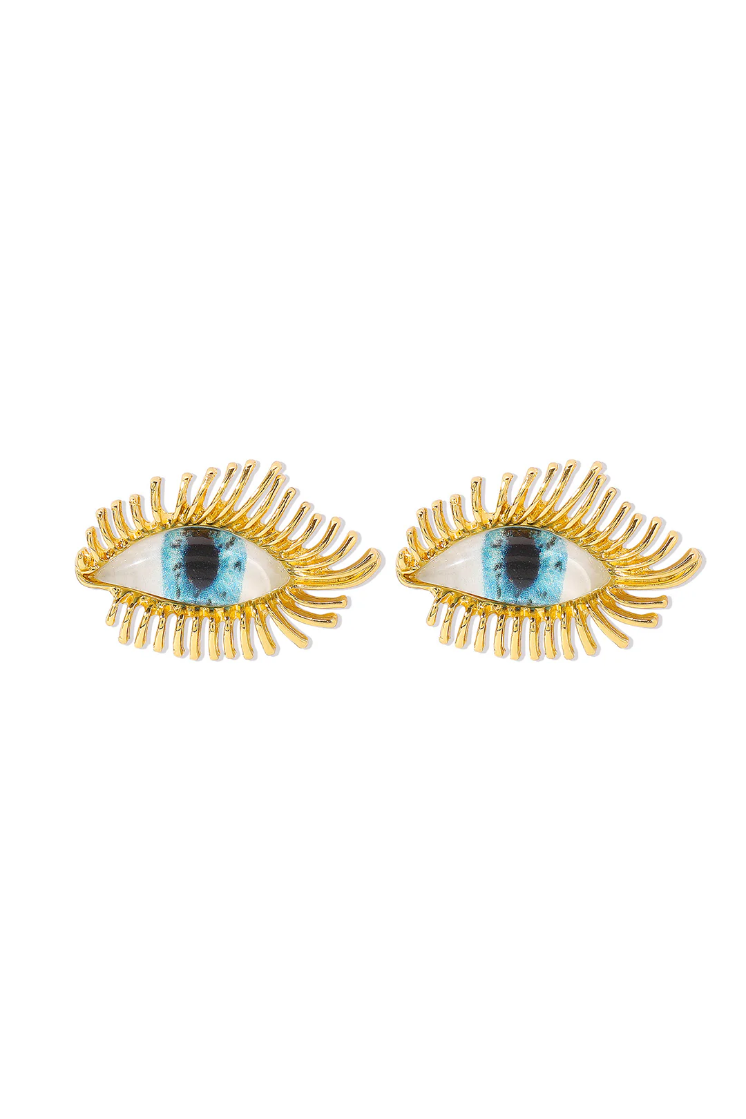 Alloy Demon Eye Earrings - Flockneti