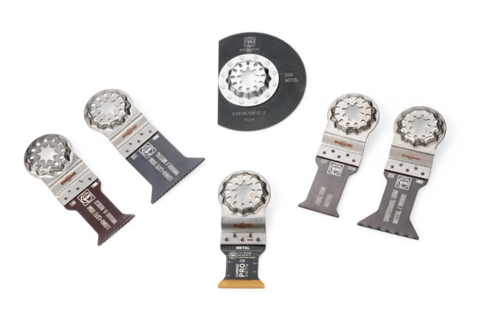 Fein Best of E-Cut Starlock Metal Kit Oscillating Multi-Tool Blades - Flockneti