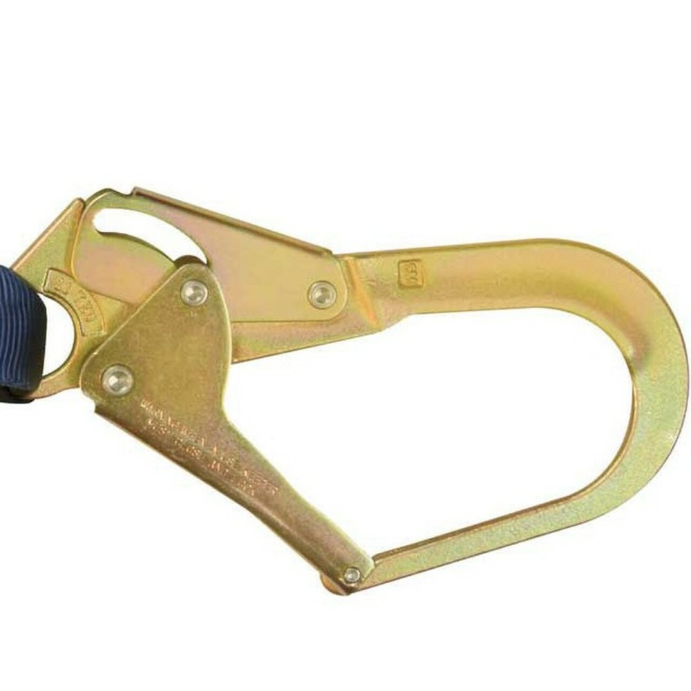 Falltech ElasTech Shock Absorbing Lanyard with Steel Connectors - Flockneti