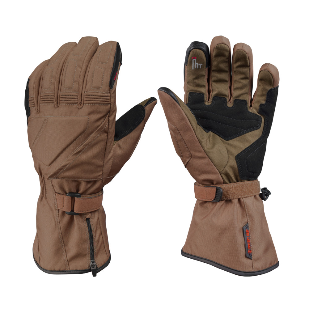 Mobile Warming Desert Storm Heated Gloves Unisex 7.4 Volt Coyote XS - Flockneti