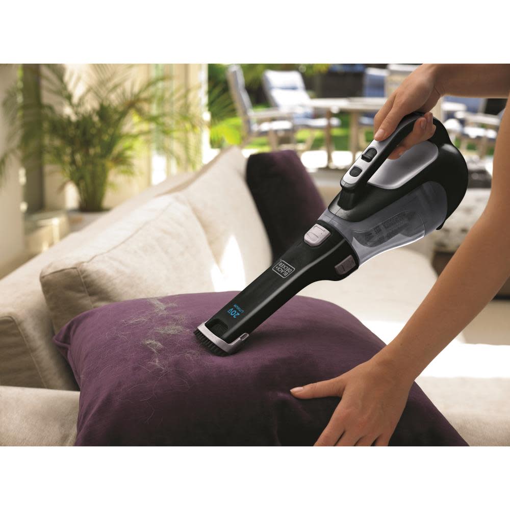 Black and Decker 20 V MAX* Lithium Ion Cordless Hand Vac - Flockneti