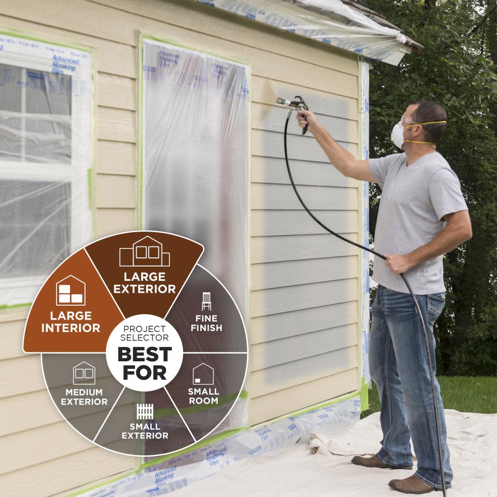 Wagner Control Pro 150 Paint Sprayer - Flockneti