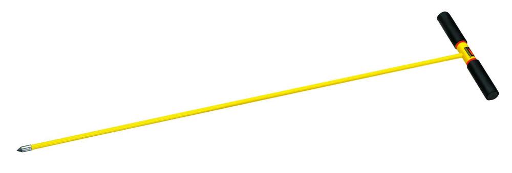 Structron Soil Probe Cast Metal Tip Head Yellow Fiberglass Shaft Handle - Flockneti
