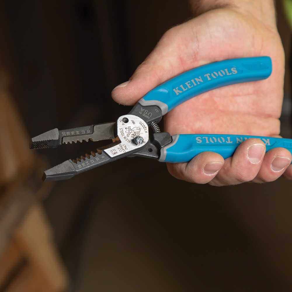 Klein Tools Klein-Kurve Heavy-Duty Wire Stripper 8-20 AWG - Flockneti