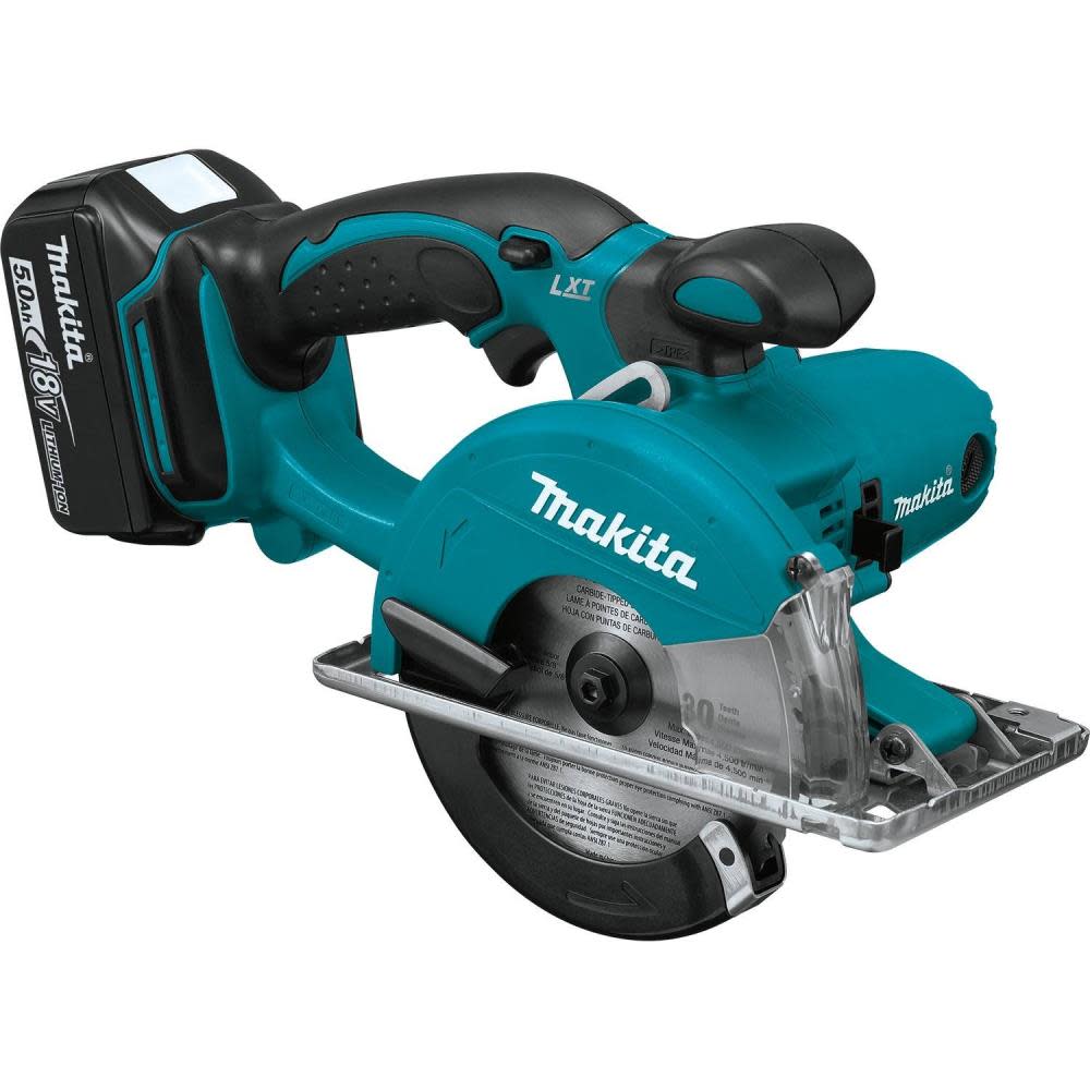 Makita 18V LXT Lithium-Ion Cordless 5-3/8 In. Metal Cutting Saw Kit (5.0Ah) - Flockneti