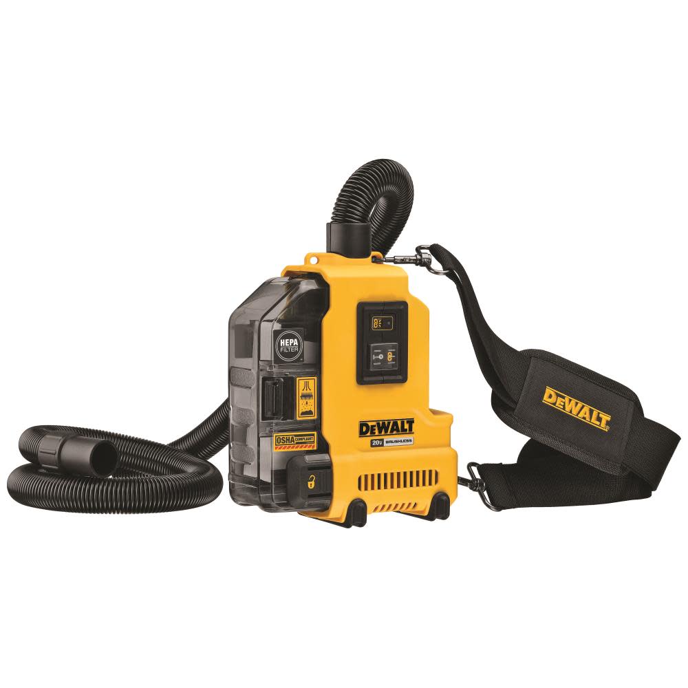 DEWALT 20V MAX Brushless Universal Dust Extractor (Tool Only) - Flockneti