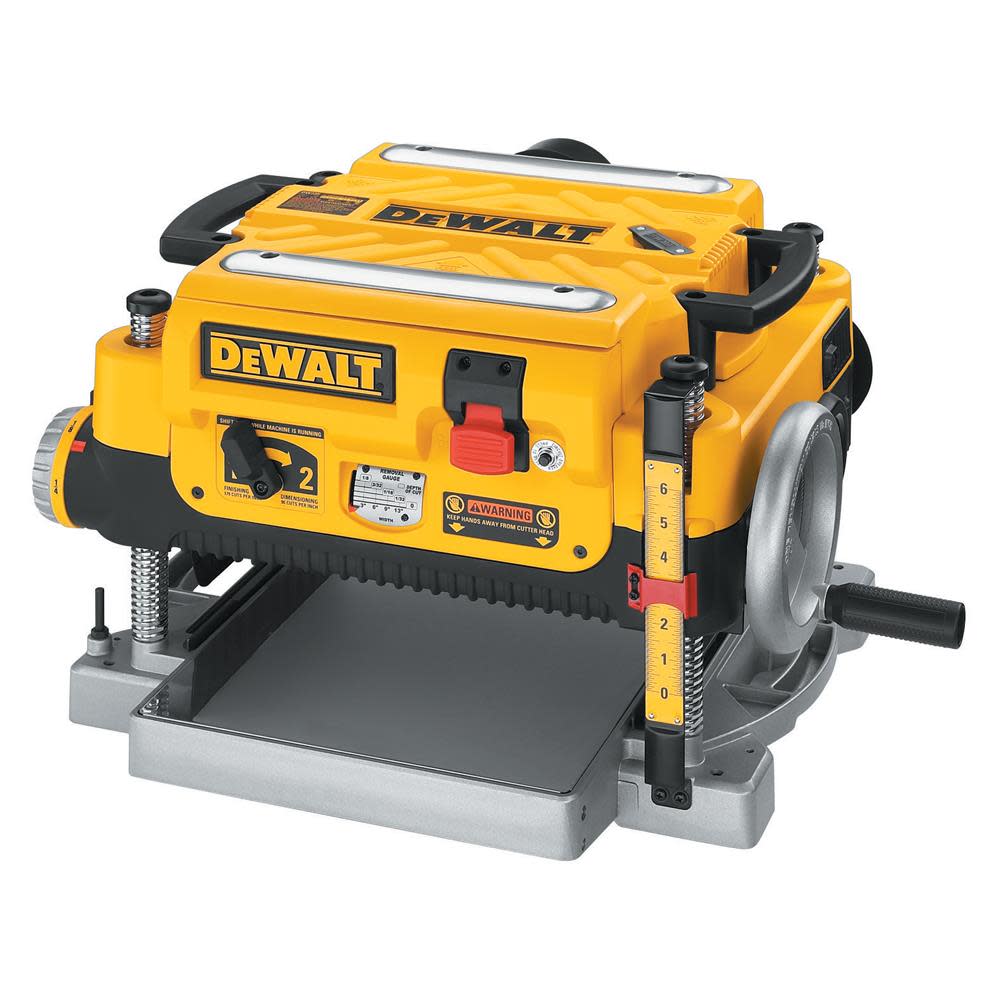 DEWALT Thickness Planer 13″ 2 Speed 3 Knife - Flockneti