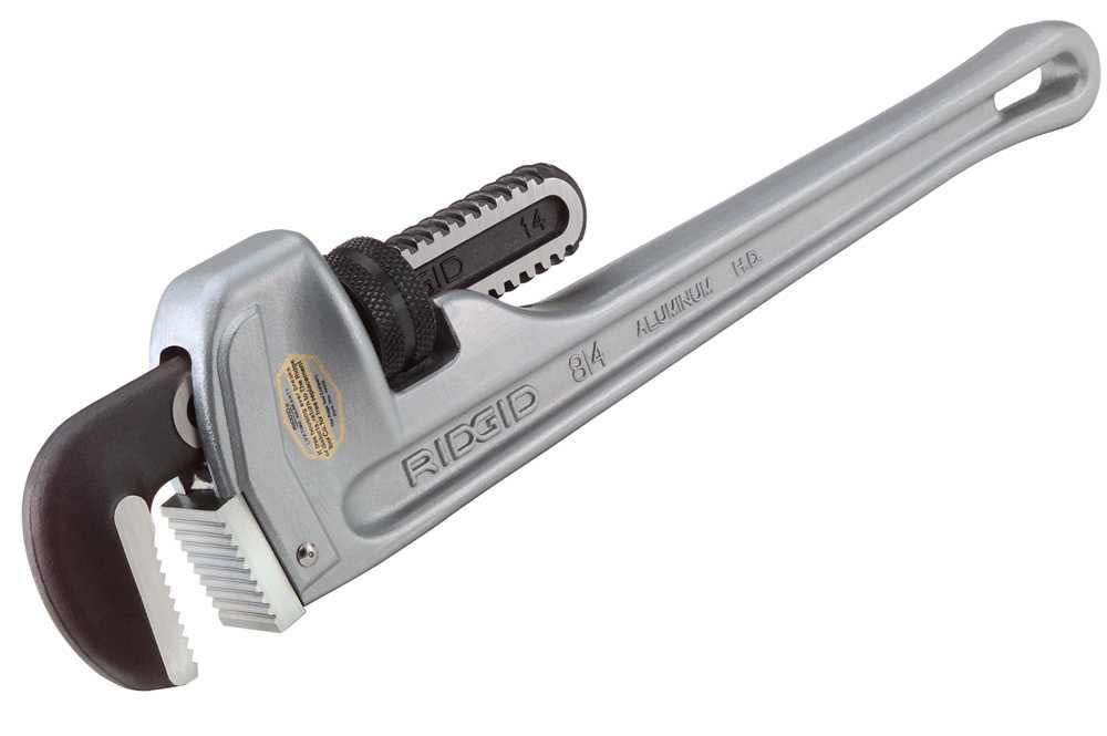 Ridgid 836 36 In Aluminum Straight Pipe Wrench - Flockneti