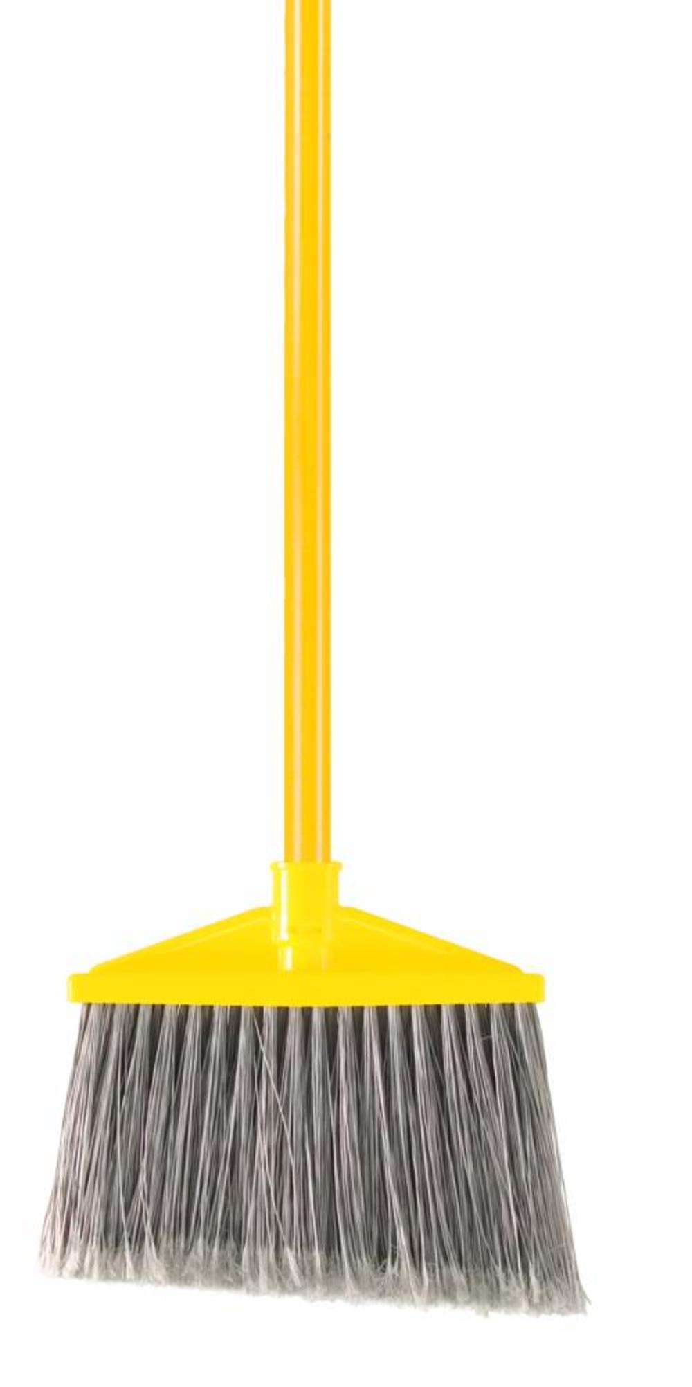 Rubbermaid Polypropylene Flagged Angle Broom - Flockneti