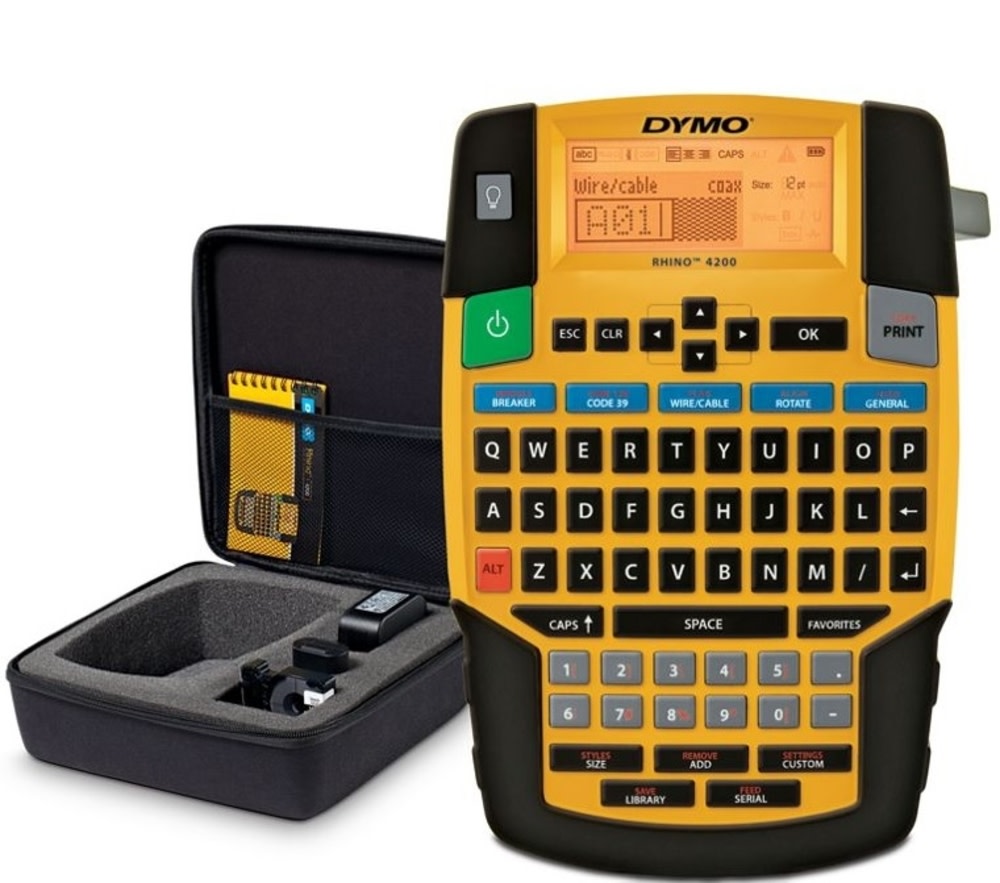 Dymo Industrial Label Printer Carry Case Kit - Flockneti